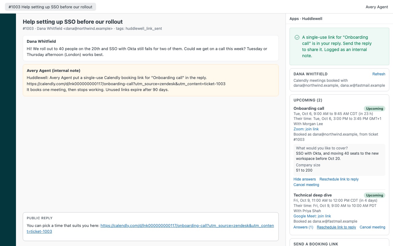 Huddlewell: Link