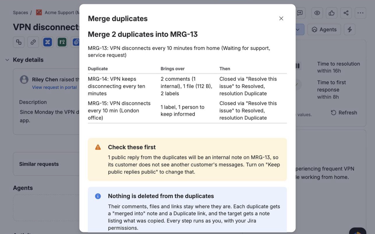 Mergewell: Merge preview