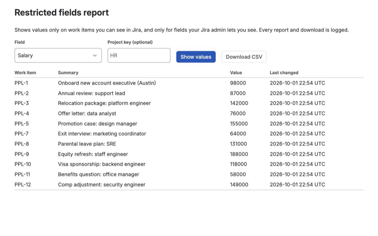 Sealfield: Report