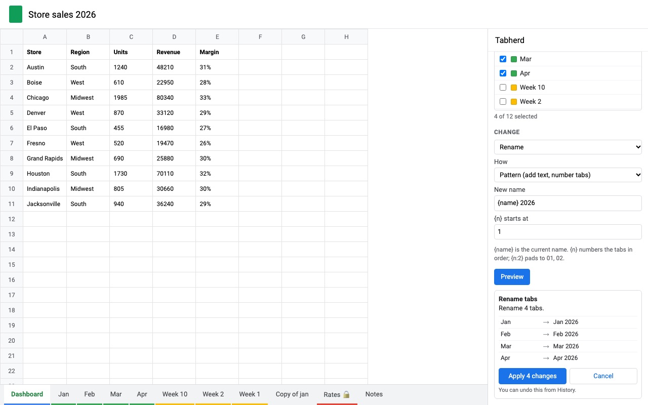 Tabherd: Rename preview